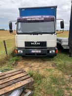 Vrachtwagen MAN 8.163, Euro 2, Radio, MAN, Grijs