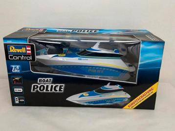 POLITIE BOOT radio gestuurd NIEUW in originele doos beschikbaar voor biedingen