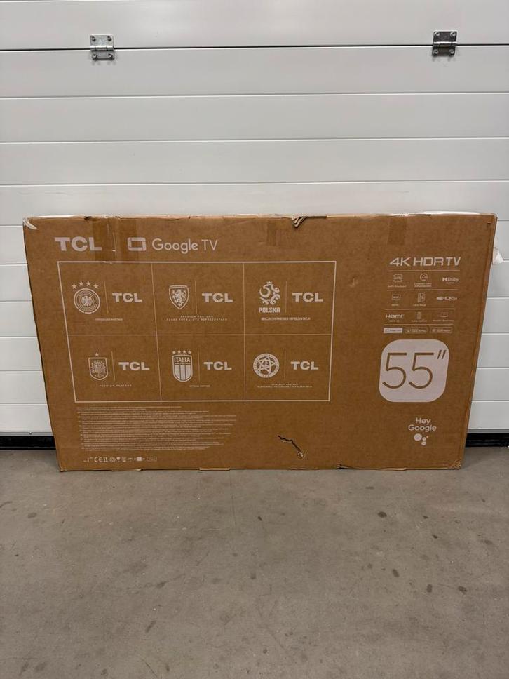 TCL 55" Led P61K 4K (2025) 4K Smart TV, Audio, Tv en Foto, Televisies, Nieuw, LED, 100 cm of meer, 4k (UHD), 50 Hz, Smart TV, Ophalen