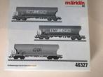 Marklin 46327 set van drie wagons nmbs, Hobby en Vrije tijd, Modeltreinen | H0, Wisselstroom, Treinset, Ophalen of Verzenden, Zo goed als nieuw
