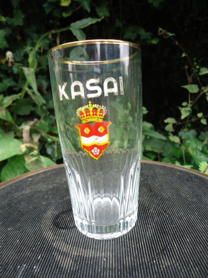 KASAI bierglas (Congo 1960), Verzamelen, Biermerken, Ophalen of Verzenden