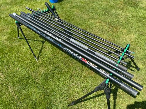 Colmic Sniper Hengel met Extra Topsets!, Watersport en Boten, Hengelsport | Algemeen, Gebruikt, Vaste hengel, Ophalen