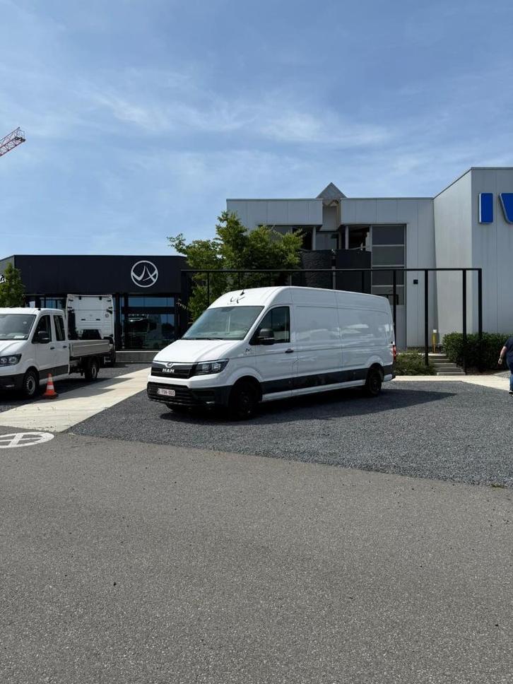 MAN TGE 3.180 Manueel L4, Auto's, Bestelwagens en Lichte vracht, Particulier, Te koop, Apple Carplay, Trekhaak, MAN, Diesel, Euro 6