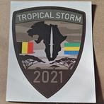 Sticker Tropical Storm Melsbroek C130, Ophalen of Verzenden, Luchtmacht, Embleem of Badge