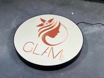 horeca lichtreclame / lichtbak rond voor buiten beschikbaar voor biedingen