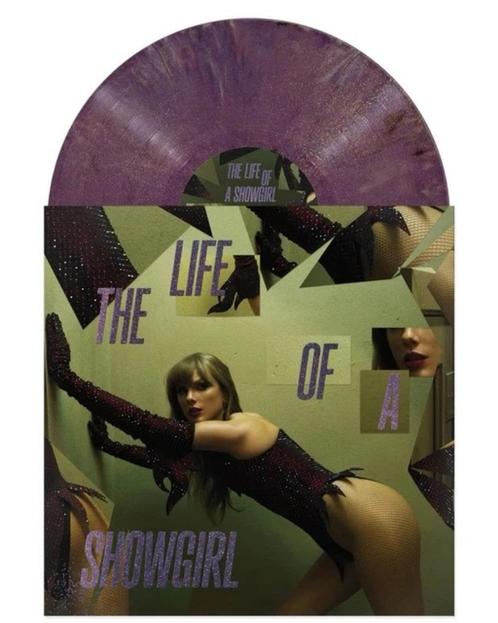 Taylor Swift - The life of a showgirl - Shiny Bug Violet, Cd's en Dvd's, Vinyl | Pop, Nieuw in verpakking, 2000 tot heden, Ophalen