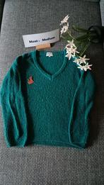 Trui met broche & glitter stiksel onderaan & aan de mouwen, Ophalen of Verzenden, Zo goed als nieuw