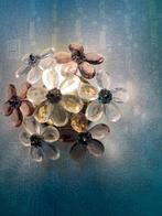 Italiaanse wand- of plafondlamp, Ophalen, Zo goed als nieuw, Glas