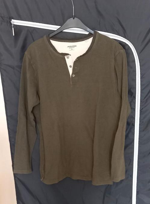 Heren trui maat XL merk Jack&jones., Kleding | Heren, Truien en Vesten, Gedragen, Maat 56/58 (XL), Groen, Ophalen