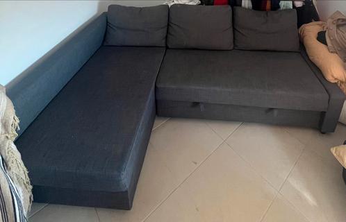 FRIHETEN Canapé convertible angle+rangement, Huis en Inrichting, Zetels | Complete zithoeken, Ophalen