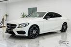 Mercedes C180 cgi coupe AMG line! Cruise, Leder, Navi!, Auto's, Automaat, 4 zetels, Wit, 2 deurs