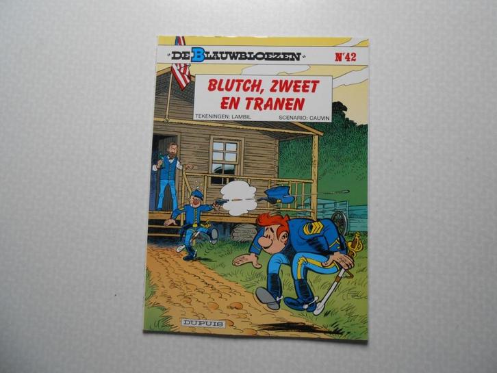 De blauwbloezen 42 Blutch, zweet en tranen 1999  1 ste druk., Boeken, Stripverhalen, Nieuw, Eén stripboek, Ophalen of Verzenden