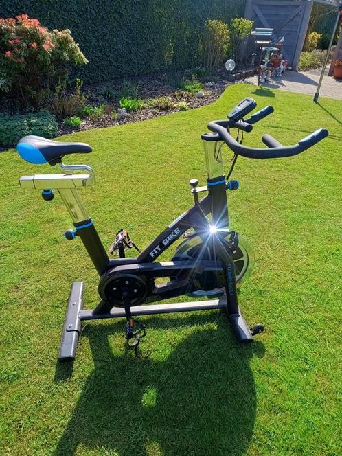 spinningfiets, Sport en Fitness, Fitnessapparatuur, Zo goed als nieuw, Spinningfiets, Benen, Metaal, Ophalen