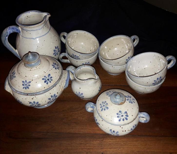 volledige thee-/ciderservice, Huis en Inrichting, Keuken | Servies, Zo goed als nieuw, Ophalen