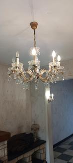 luster met bellekens, Huis en Inrichting, Lampen | Kroonluchters, Ophalen