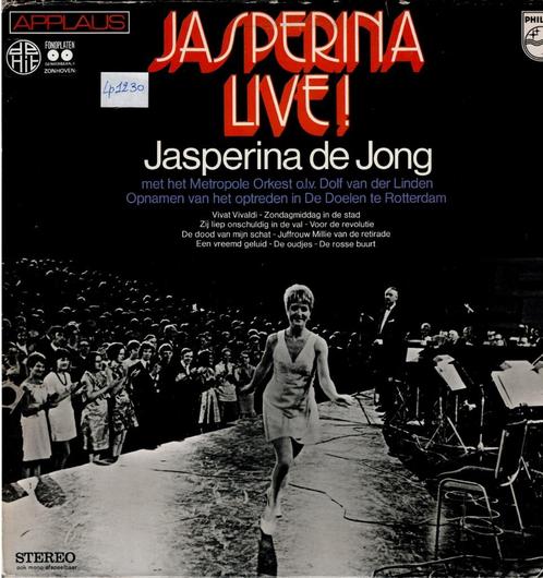 lp  /   Jasperina de Jong Met Het Metropole Orkest* o.l.v. D, Cd's en Dvd's, Vinyl | Overige Vinyl, Overige formaten, Ophalen of Verzenden