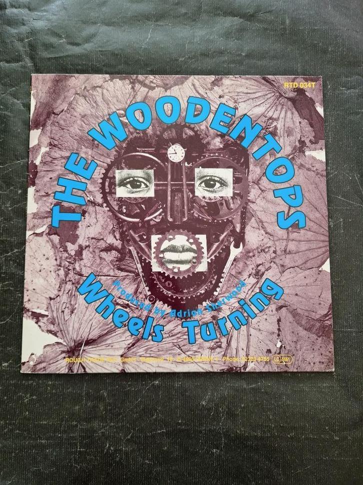 The WOODENTOPS "Wheels Turning" maxi LP ingel (1988) IZGS, Cd's en Dvd's, Vinyl | Pop, Zo goed als nieuw, 1980 tot 2000, 12 inch