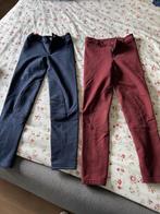 Paardrijbroeken Decathlon blauw en bordeaux maat 152, Dieren en Toebehoren, Paardrijkleding, Ophalen, Zo goed als nieuw, Kinderen