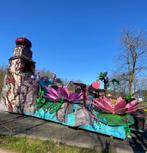 Onderdelen carnavalswagen, Ophalen, Zo goed als nieuw