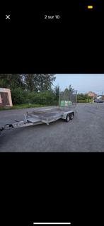 Remorque porte engins BW., Auto diversen, Aanhangers en Bagagewagens, Ophalen, Zo goed als nieuw