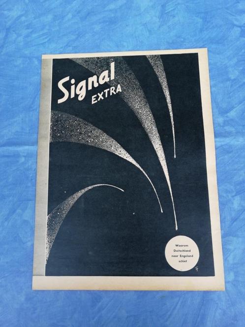 BROCHURES SIGNAL EXTRA, Verzamelen, Militaria | Tweede Wereldoorlog, Landmacht, Boek of Tijdschrift, Ophalen of Verzenden