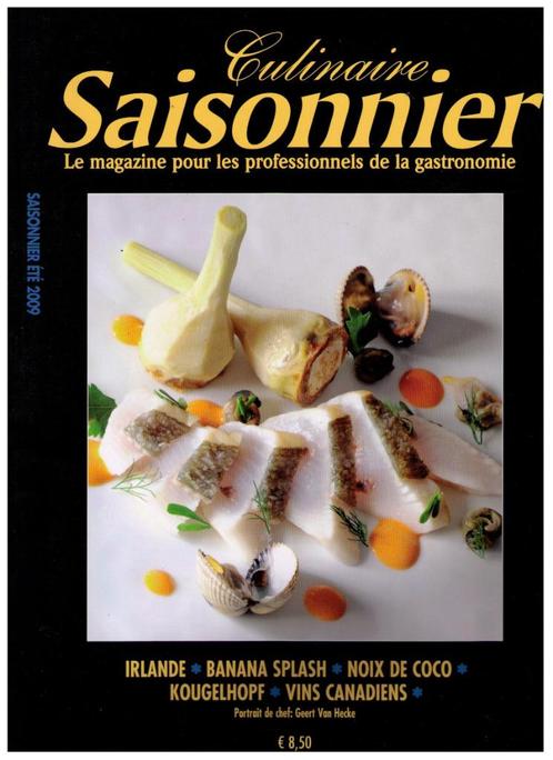 Culinaire Saisonnier nr 30 , été 2008, Boeken, Gezondheid, Dieet en Voeding, Zo goed als nieuw, Overige typen, Ophalen of Verzenden