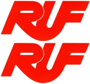RUF Automobile sticker set #3 beschikbaar voor biedingen
