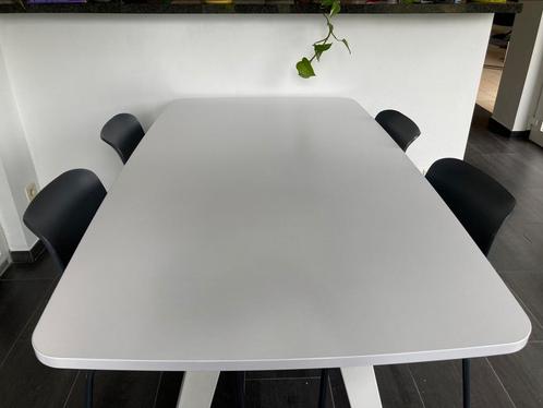 Eettafel en 4 stoelen, Huis en Inrichting, Tafels | Eettafels, Gebruikt, Ophalen