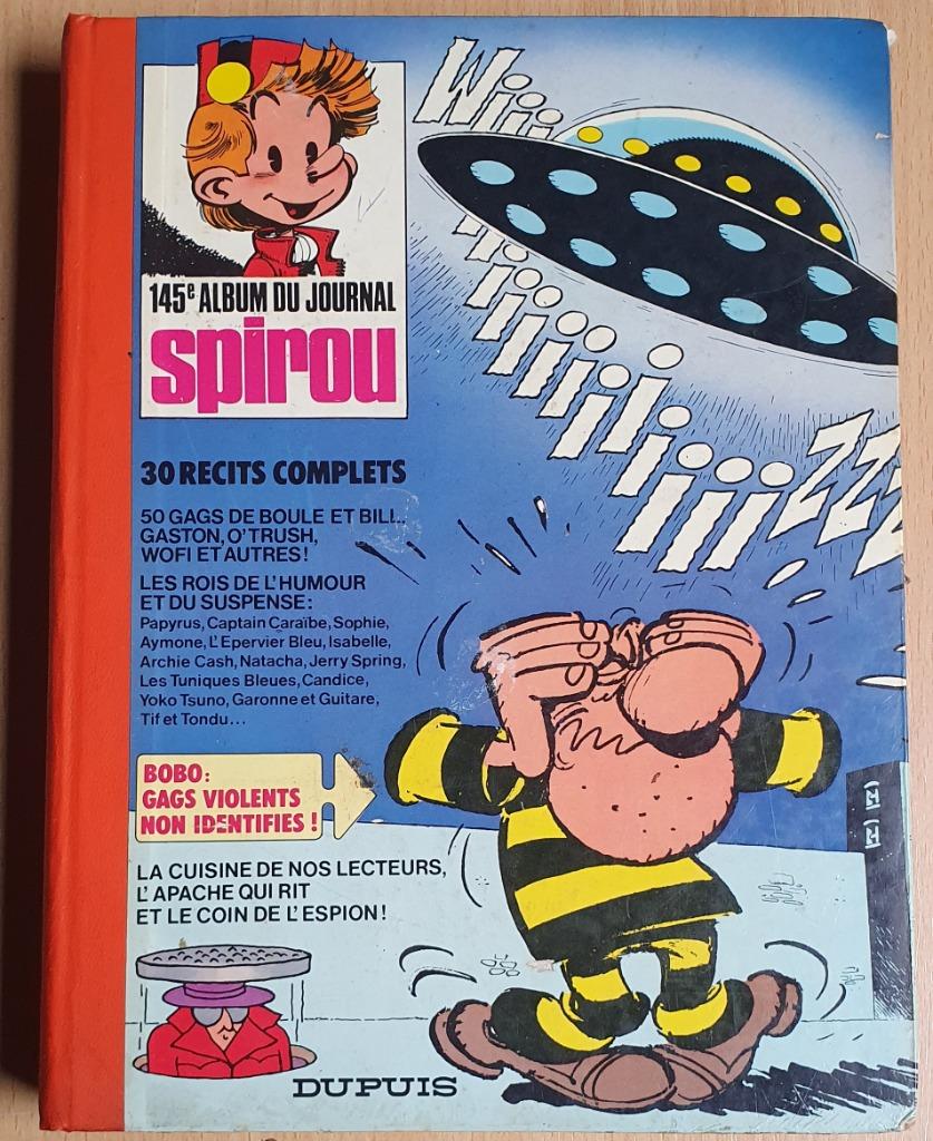 145. Spirou album du journal, Livres, BD, Utilisé, Une BD, Enlèvement ou Envoi