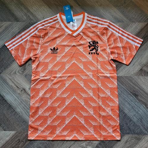 Nouveau maillot rétro de l'équipe néerlandaise Adidas EK 198, Sports & Fitness, Football, Neuf, Maillot, Taille L, Enlèvement ou Envoi