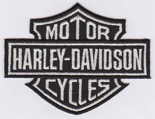 Harley Davidson schild stoffen opstrijk patch #5, Motos, Accessoires | Autre, Neuf, Envoi