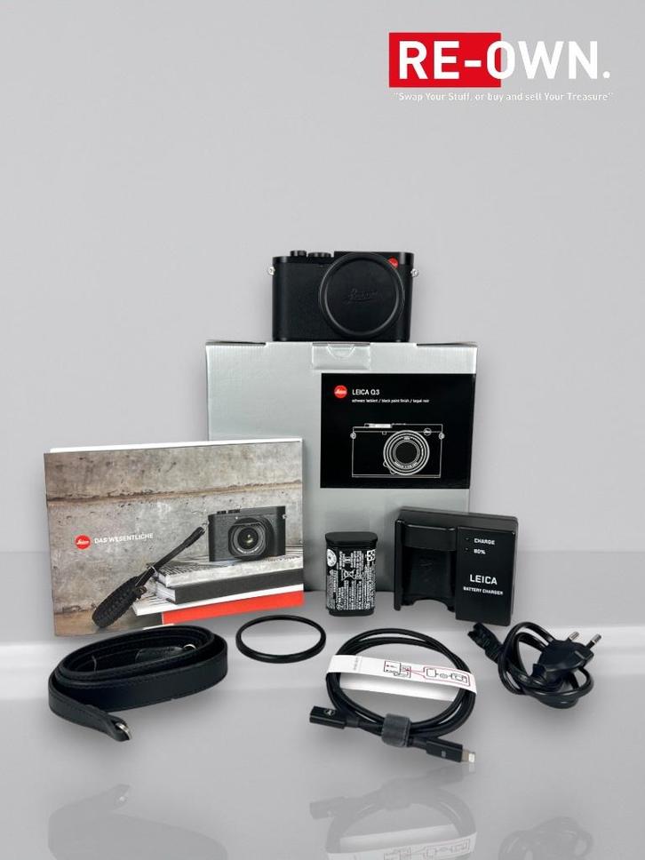Leica Q3 28mm 19080 (topstaat + garantie + doos) 1e eigenaar, Audio, Tv en Foto, Fotocamera's Digitaal, Zo goed als nieuw, Compact