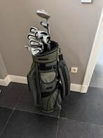 Golfzak met clubs, Sport en Fitness, Golf, Ophalen, Zo goed als nieuw, Set