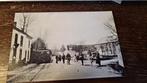 AVE : repro NB sur papier photo : l'arret du tram, Verzamelen, Postkaarten | België, Ophalen of Verzenden