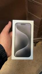 iPhone 15 Pro 128gb zwart titanium (onder verzegeling), Telecommunicatie, Mobiele telefoons | Apple iPhone, Nieuw, 128 GB, IPhone 15 Pro