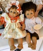 2 poupées de personnages vintage originales marquées Falca, Antiquités & Art, Enlèvement ou Envoi