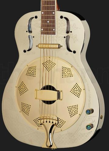 DOBRO GUITAR HB METAL ELECTRO-AC avec garantie, Ophalen of Verzenden, Nieuw, Resonator- of Dobrogitaar, Met (piezo-)element