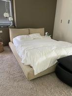Bed Poliform, Ophalen, Gebruikt, Beige, Tweepersoons