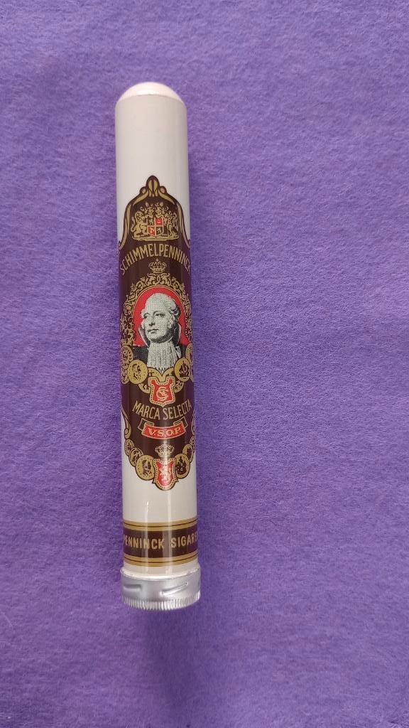 Vintage sigarenkoker Schimmelpenninck, Verzamelen, Rookartikelen, Aanstekers en Luciferdoosjes, Zo goed als nieuw, Tabaksdoos of Verpakking