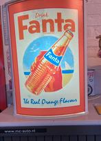 Ancienne boîte à lumière publicitaire FANTA, Enlèvement, Utilisé, Table lumineuse ou lampe (néon)