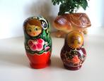 Matryoshka 2 séries de 5 dont 1 mesure à peine 7 cm de haut, Antiquités & Art, Enlèvement ou Envoi