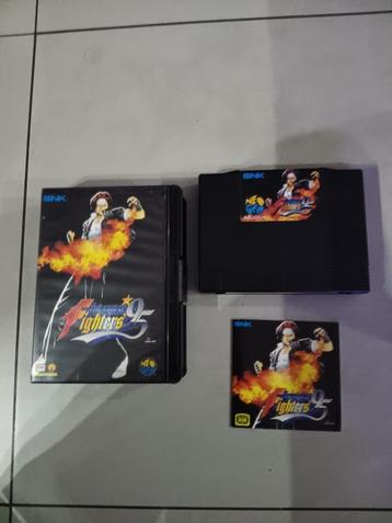 jeu kinf of fighters 95 neo geo ( aes) kof 95 disponible aux enchères