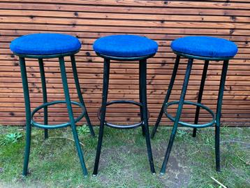 3 chaises de bar industrielles, Enlèvement, Utilisé