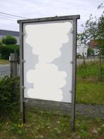 Publiciteit bord op stand, Ophalen