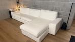 KIVIK 4-zitsbank met chaise longue Wit, Huis en Inrichting, Ophalen, Gebruikt, 125 tot 150 cm, 300 cm of meer