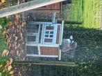 2 kippen en konijn, Dieren en Toebehoren, Ophalen, Gebruikt, Hok, Konijn