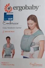 Ergobaby embrace draagzak, Kinderen en Baby's, Babydragers en Draagdoeken, Ophalen, Zo goed als nieuw, Draagzak