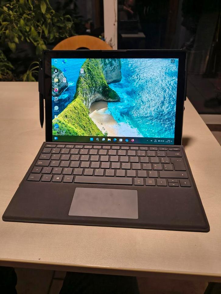 Windows Surface pro 7 i5 10th 8 gb ram 256 gb ssd, Computers en Software, Windows Laptops, SSD, 8 GB, Azerty, Ophalen