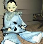 poupée Pierrot vintage, année 80, Verzamelen, Poppen, Ophalen, Zo goed als nieuw, Pop