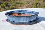 cache pot avec coupelle bonzai ou jardin japonais, Ophalen of Verzenden, Zo goed als nieuw, Terracotta, Tuin